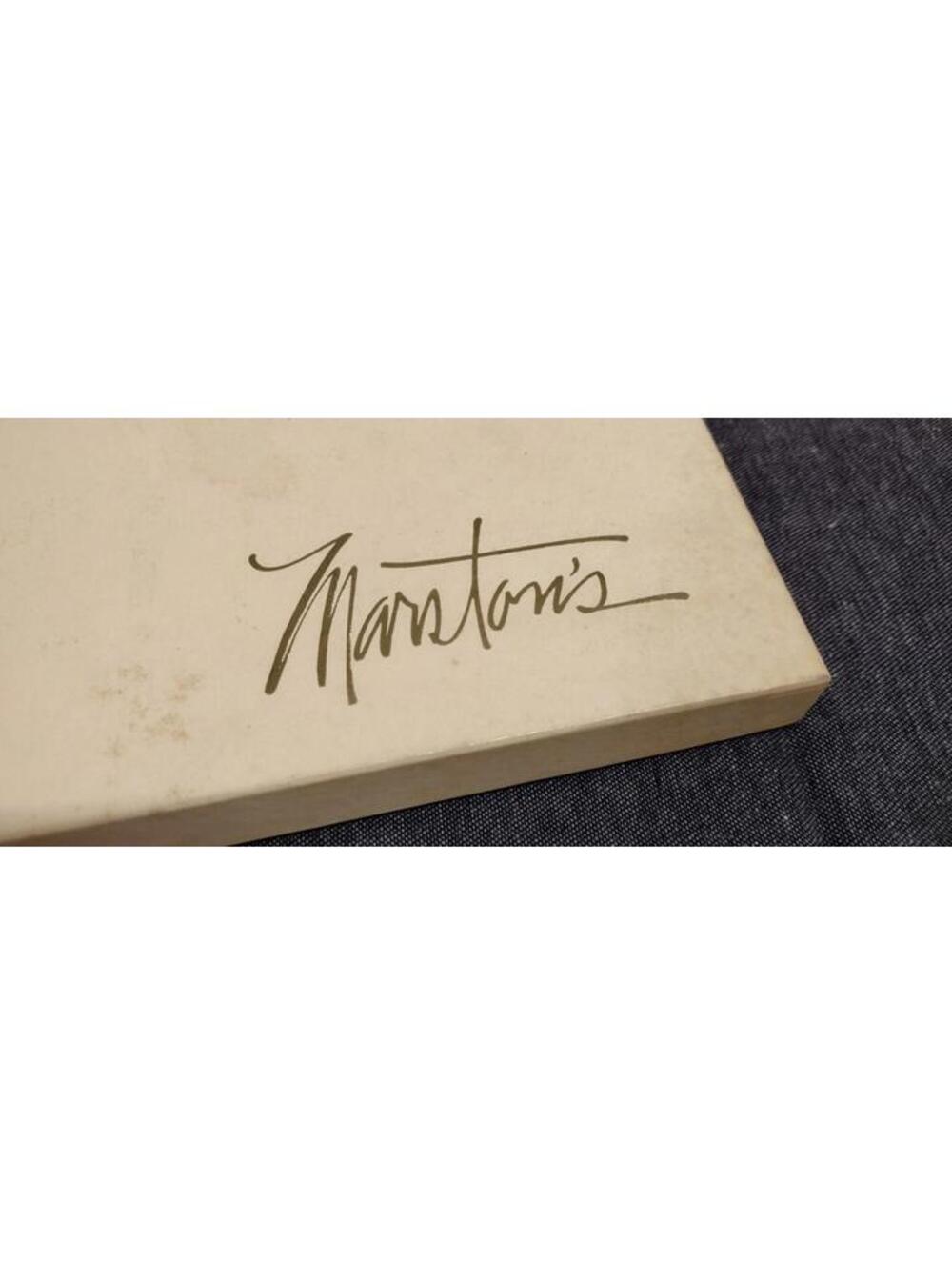 Vintage Marston's Box For Gloves 40's 50's MARSTON'S CARDBOARD DEPARTMENT STORE